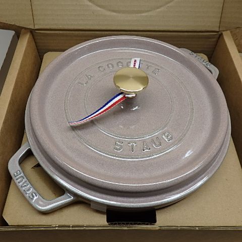 ストウブ グランドココット ラウンド 24cm STAUB シフォンローズ 