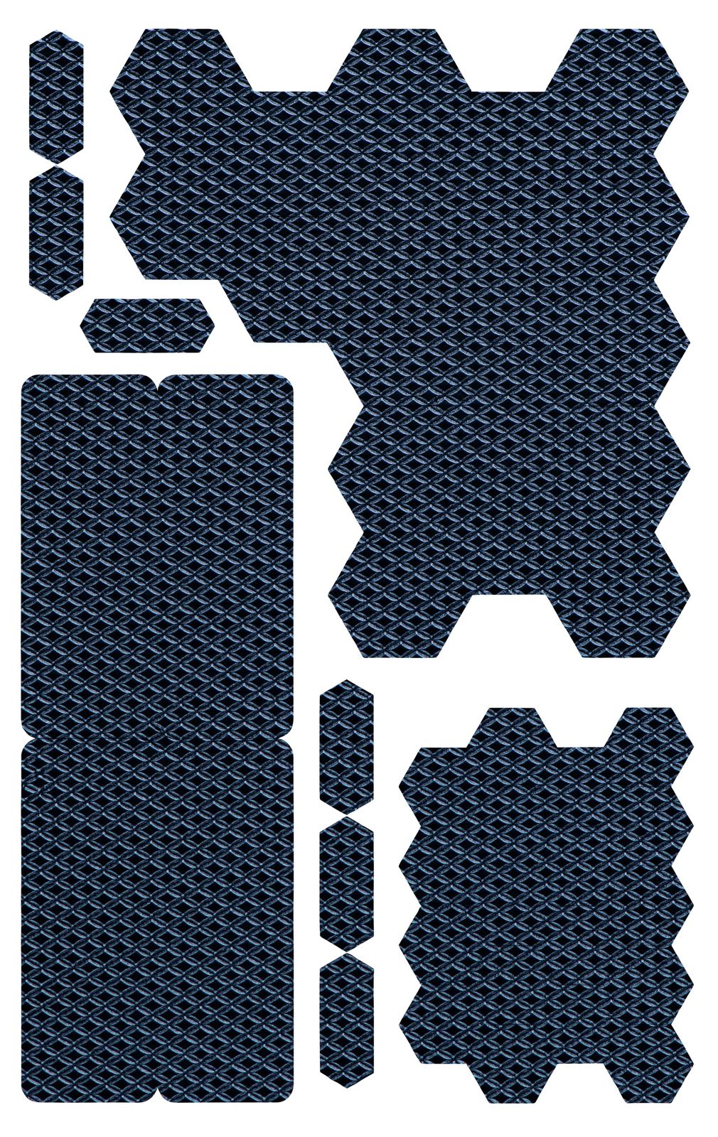 PC周辺機器 Razer Universal Grip Tape ゲーミングデバイス用滑り止めグリップテープ 様々なデバイスに対応(ゲーミングマウス/キーボード/ゲーム機/モバイルコントローラー) 4種の多目的カット形状 粘着タイプ 【日本正規代理店保証品】 RC21-0