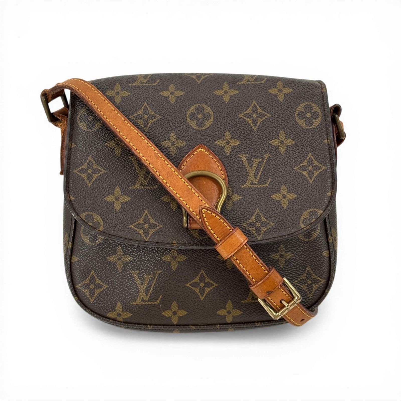 LOUIS VUITTON モノグラム サンクルーMM M51243 ショルダーバッグ 