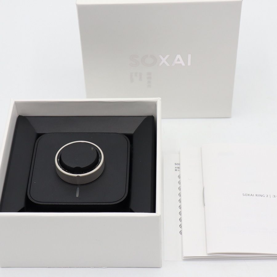 美品】SOXAI RING 2 マットシルバー 18号 SOXAIRING2MSL18 スマート 