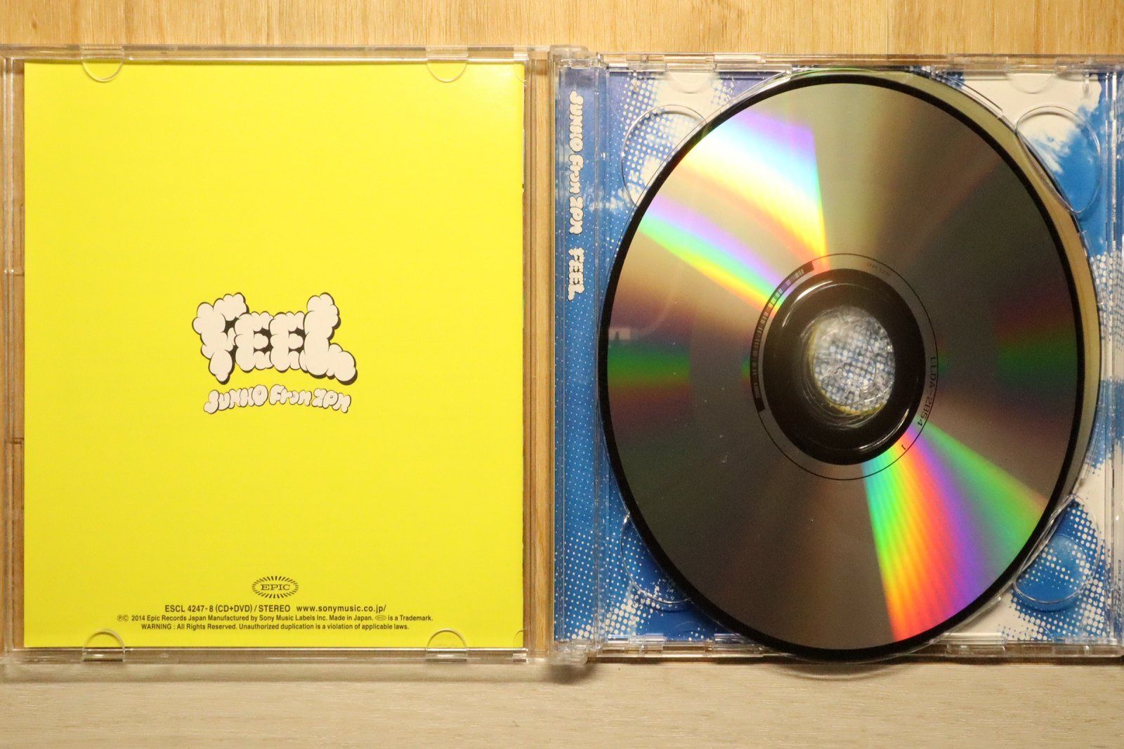 国内盤CD☆ジュノ(From 2PM)/JUNHO(From 2PM)□ FEEL(初回生産限定盤A 