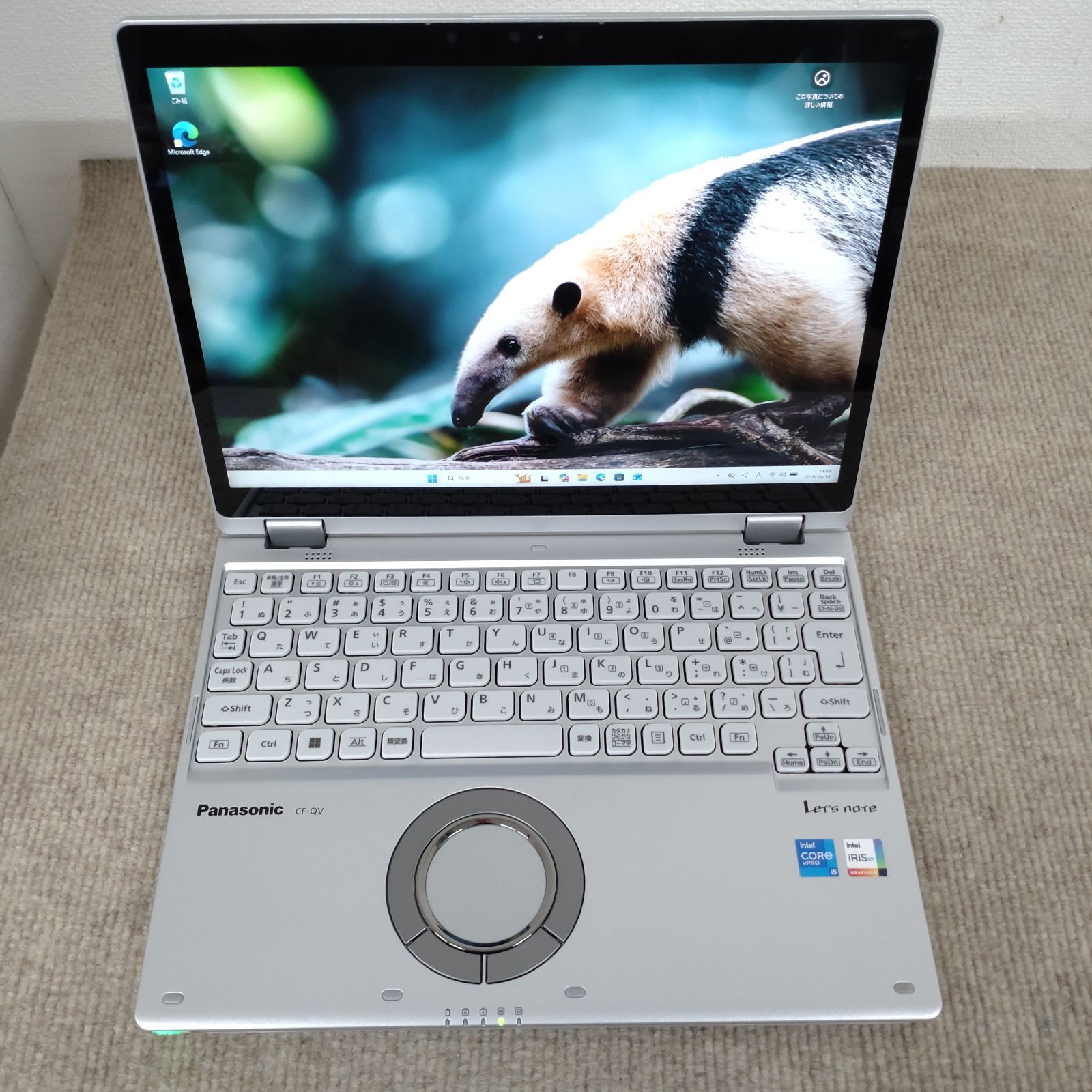Panasonic CF-QV1 2in1 LTE I5 16GB SSD256GB Win11 - メルカリ