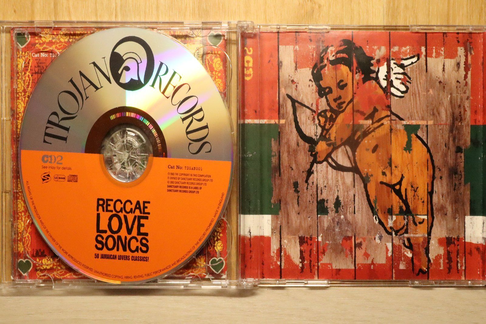 中古CD☆オムニバス/Various Artists□ Reggae Love Songs 【TDSAN001