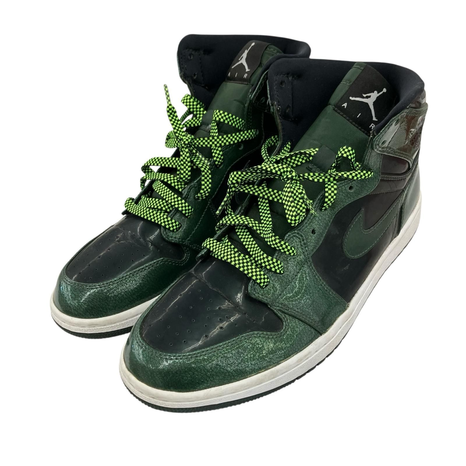 186000 NIKE ナイキ スニーカー AIR JORDAN 1 RETRO HIGHエア ジョーダン レトロ ハイ 332550-300  29 グリーン/ブラック メンズ [1000021825889] 186000 NIKE ナイキ スニーカー AIR JORDAN 1 RETRO HIGHエア