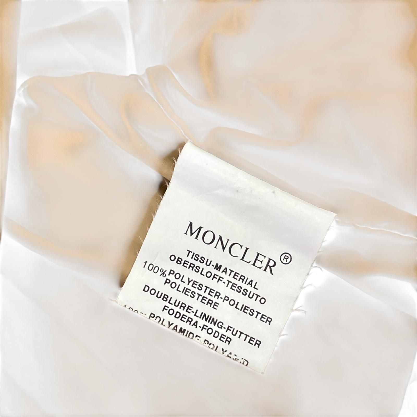 186000 現状品 MONCLER モンクレール フード付き ダウンジャケット