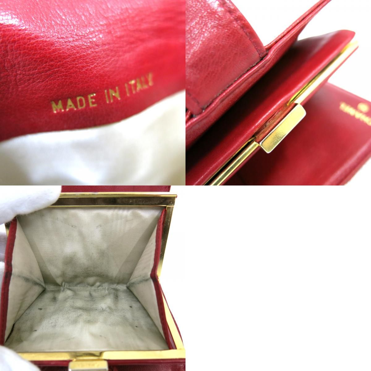 二つ折り財布 シャネル　財布　キャビアスキン　#レッド Hn614314 中古 Hn614314 二つ折り財布 シャネル 財布 キャビアスキン #レッド 中古