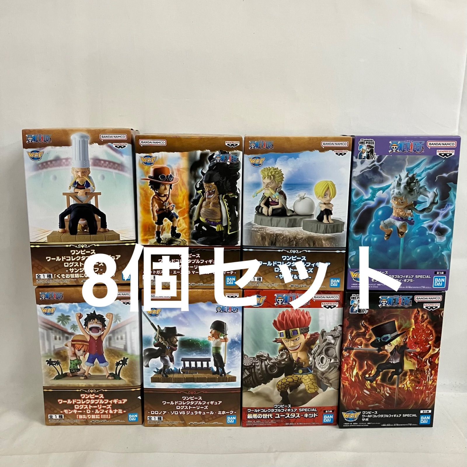 ワンピース　ワーコレ　まとめ売り ワンピース フィギュア ワーコレ WCF まとめ売り ルフィー シャンクス