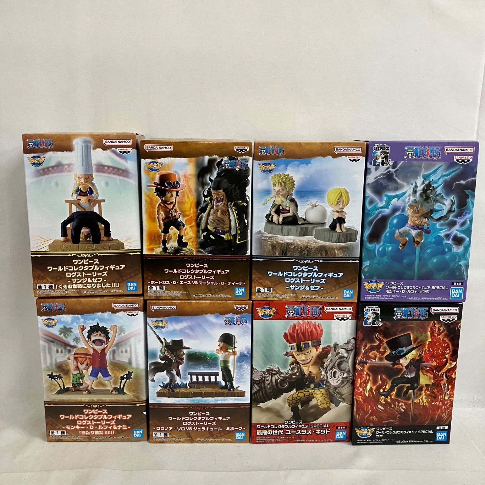未開封 ワンピース ONE PIECE WFC ワーコレ フィギュア 8個セット