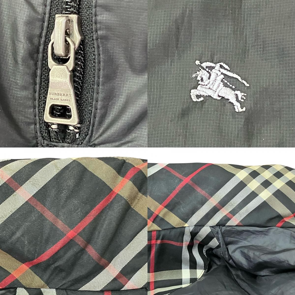 186000 現状品 BURBERRY BLACK LABEL バーバリーブラックレーベル