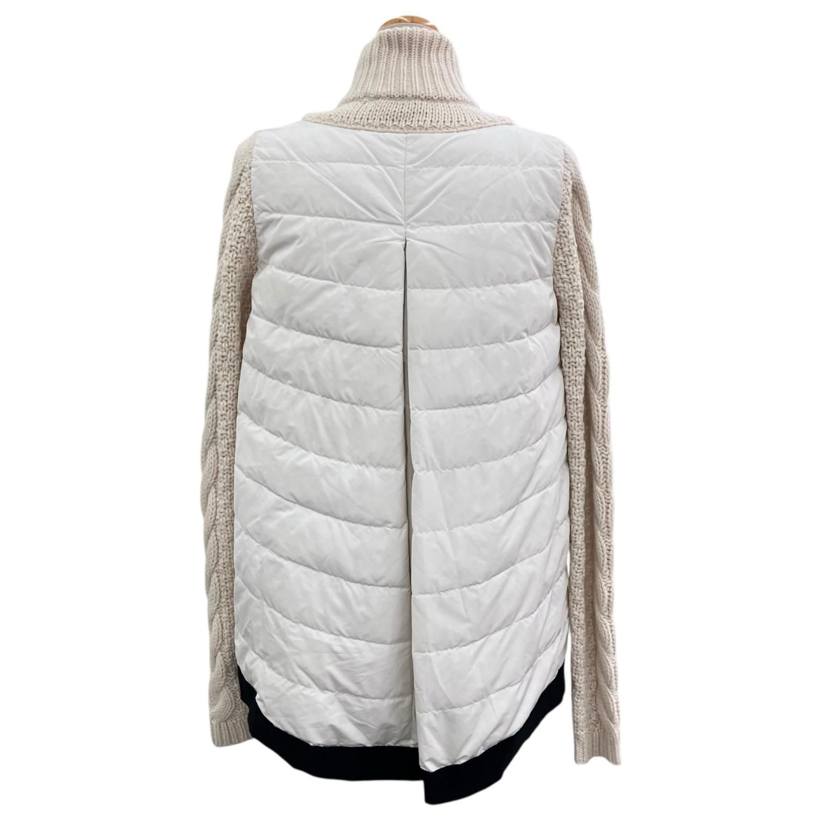 186005 現状品 MONCLER モンクレール MONCLER ニット×ダウンジャケット 