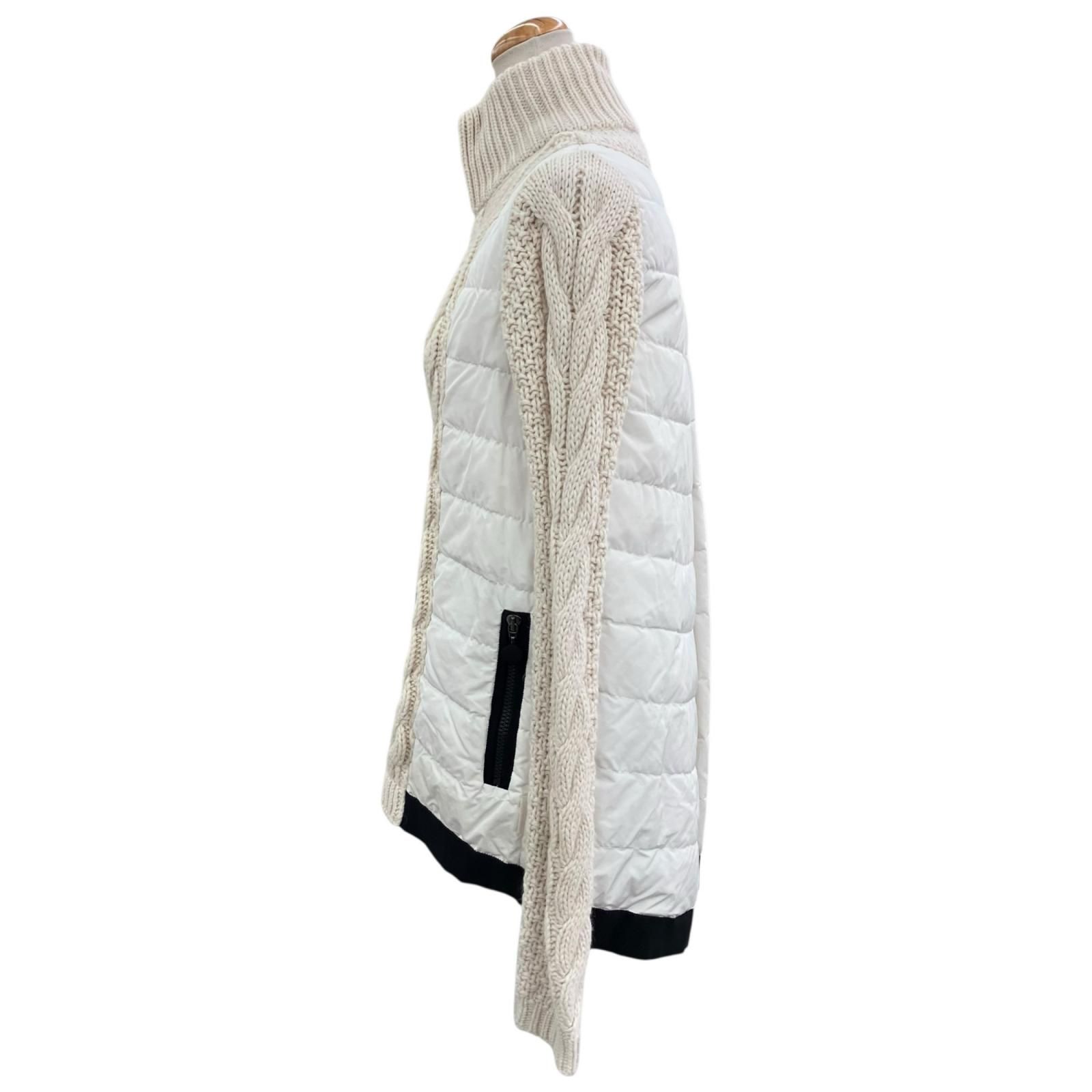 186005 現状品 MONCLER モンクレール MONCLER ニット×ダウンジャケット