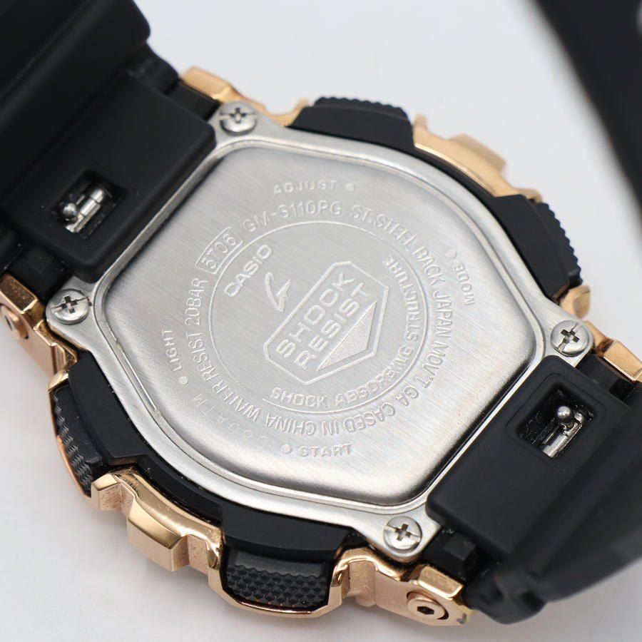 美品】CASIO G-SHOCK GM-S110PG-1AJF アナログコンビモデル110シリーズ