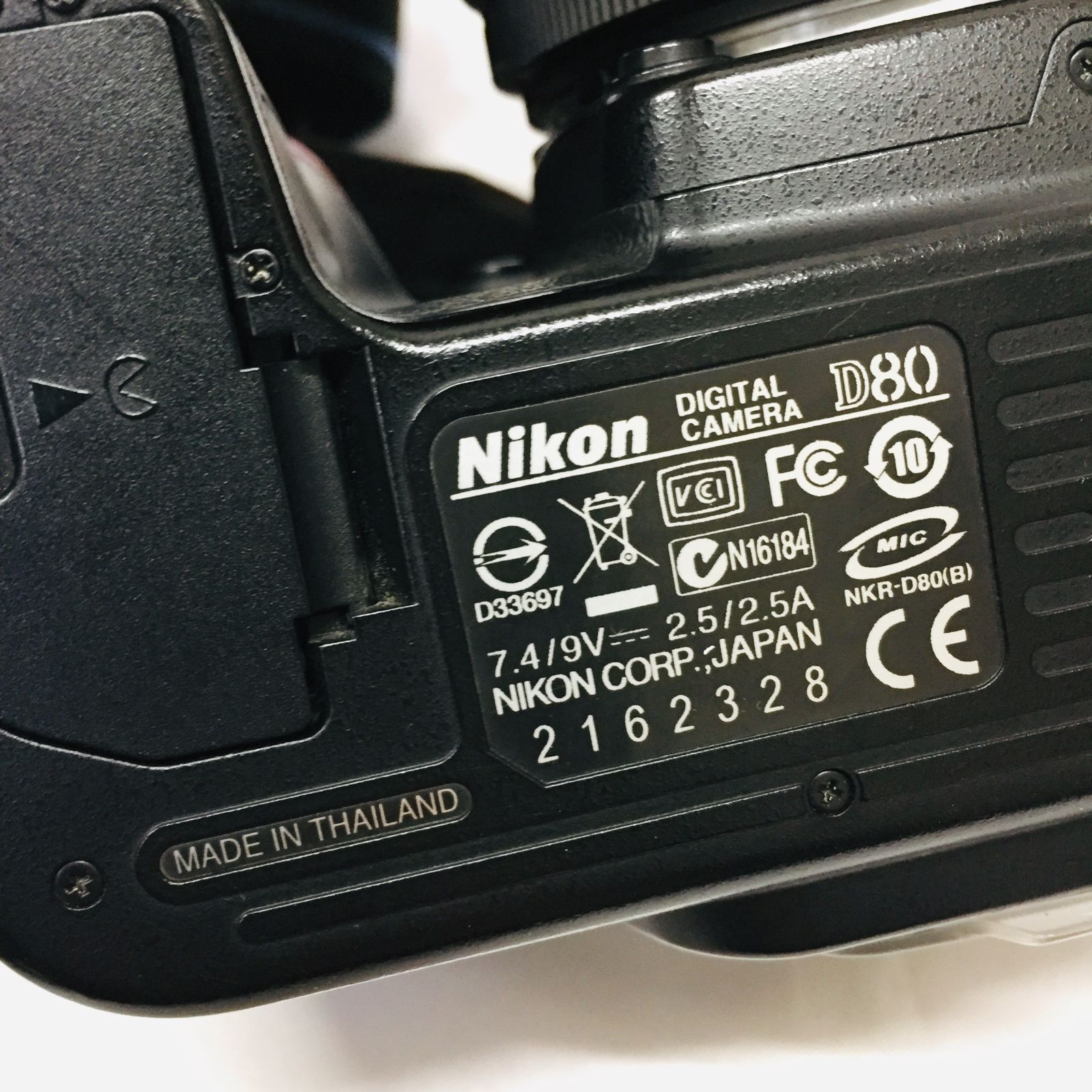○○B Nikon D80 動作確認 中古品 B○○ 【公式通販】