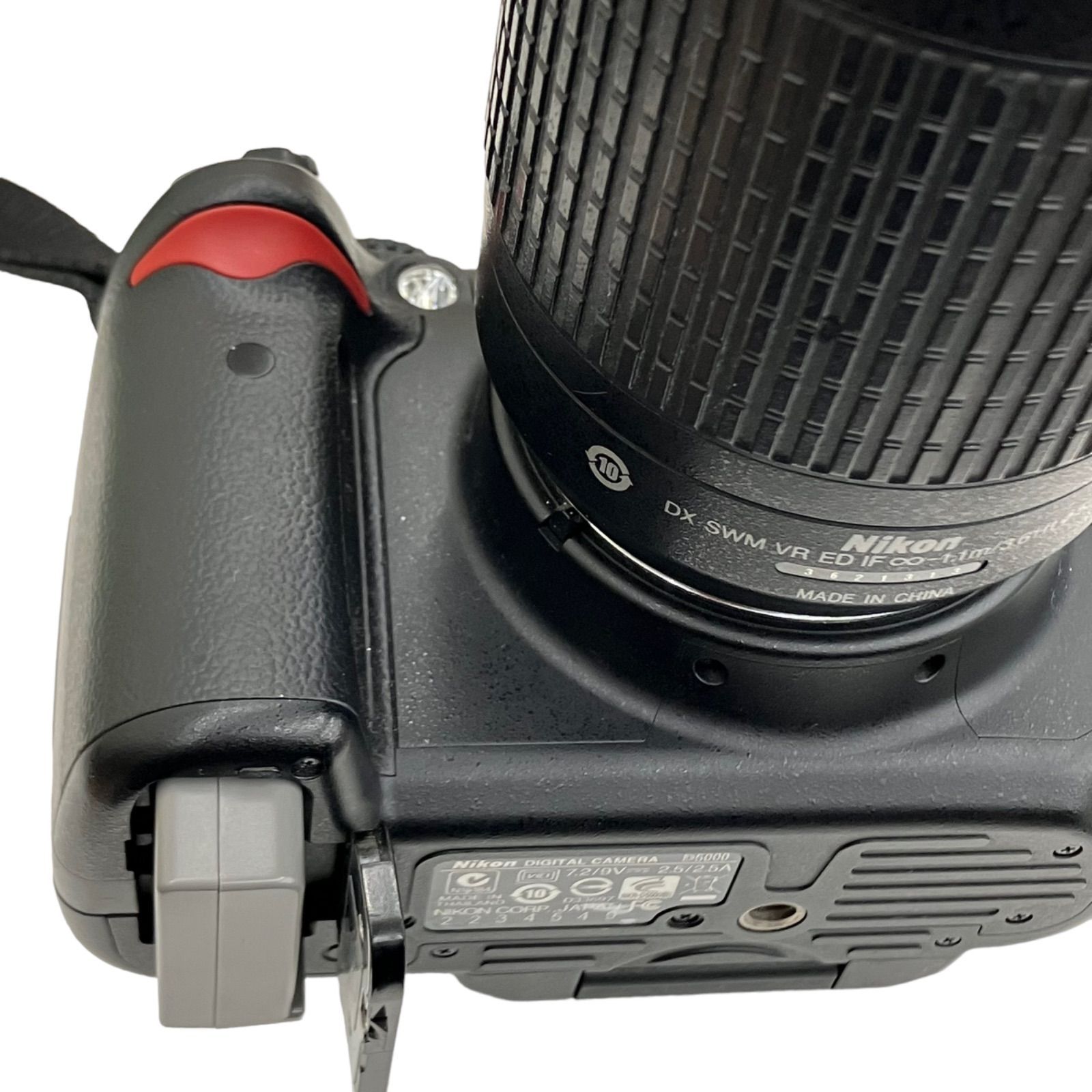 186000 現状品 Nikon ニコン デジタル一眼 D5000 ブラック