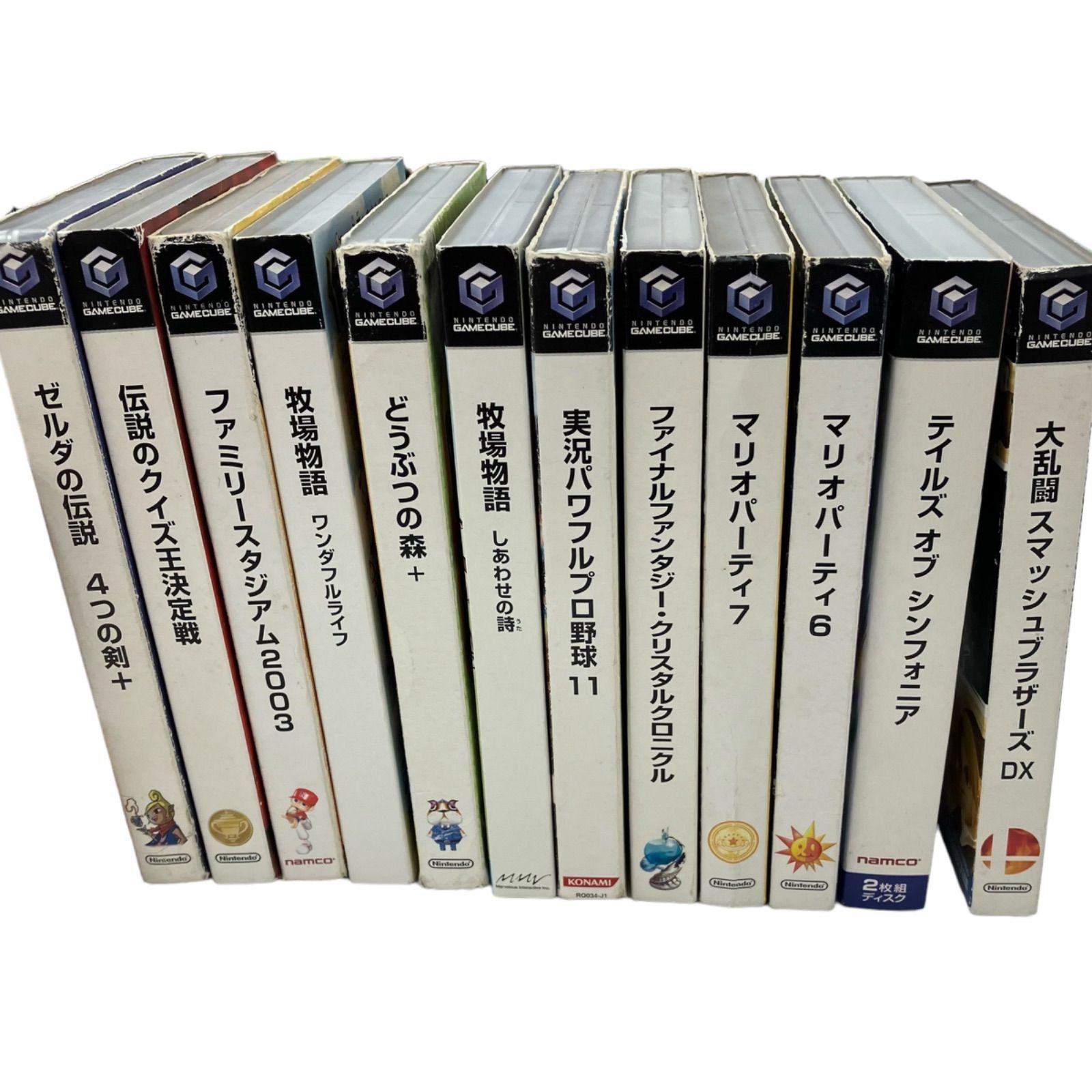 186000 動作未確認 任天堂 ／ Nintendo ニンテンドオ ゲームキューブソフト 12点まとめ売り [A1000025408200A] 186000 GC ニンテンドーゲームキューブソフト12本まとめ売り - メルカリ