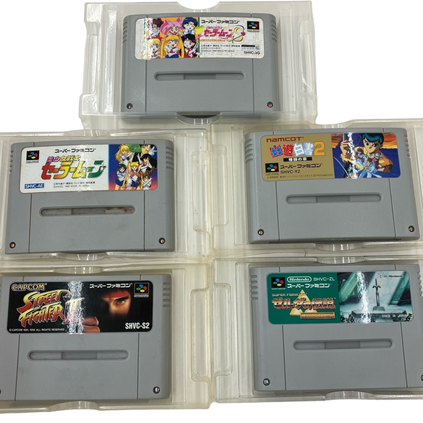 186000 SFC スーパーファミコン ソフト5本 まとめ売り - メルカリ