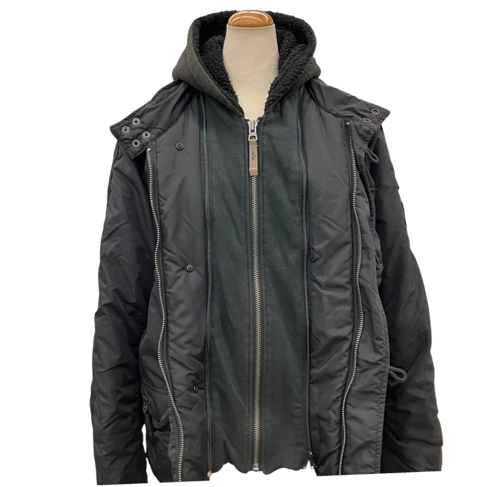 186000 現状品 ALPHA INDUSTRIES アルファインダストリーズ ブルゾン 