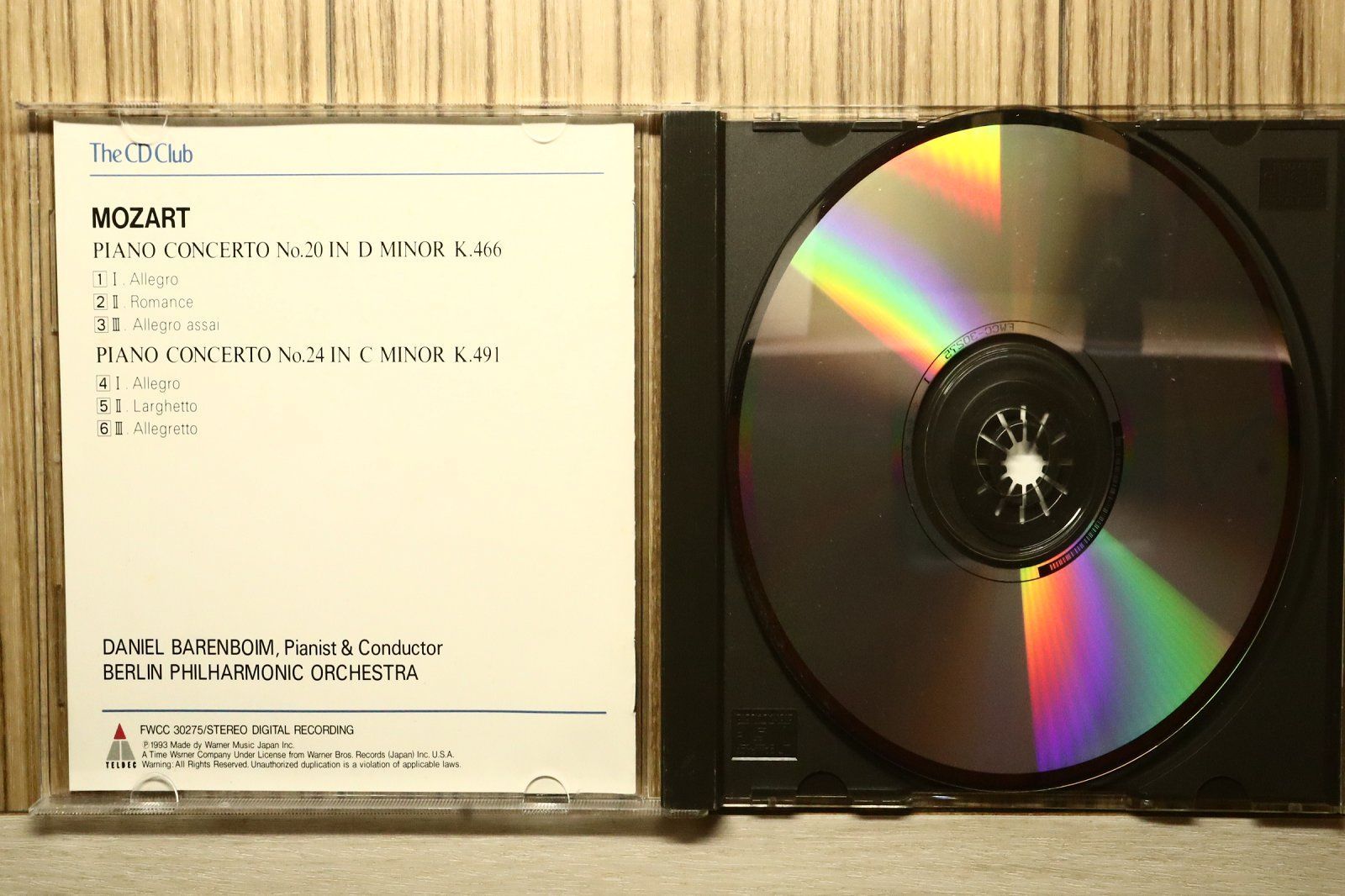 中古CD☆クラシックCD/□ MOZART PLANO CONCERTOS Nos.20 & 24 中古CD☆クラシックCD/□ MOZART PLANO CONCERTOS Nos.20 & 24