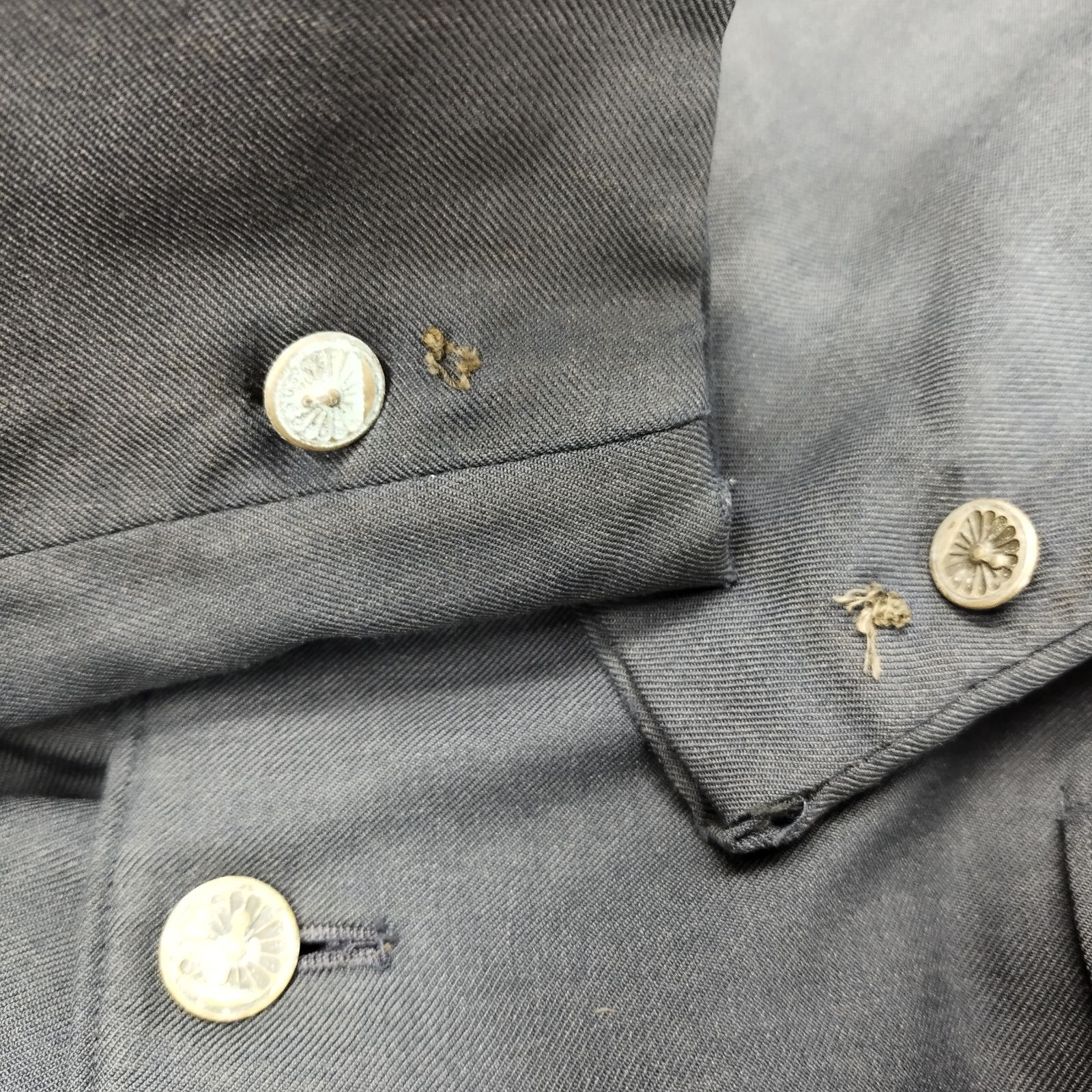 日本国有鉄道 国鉄 制服 作業着 ナッパ服 上下 テーラード ジャケット 