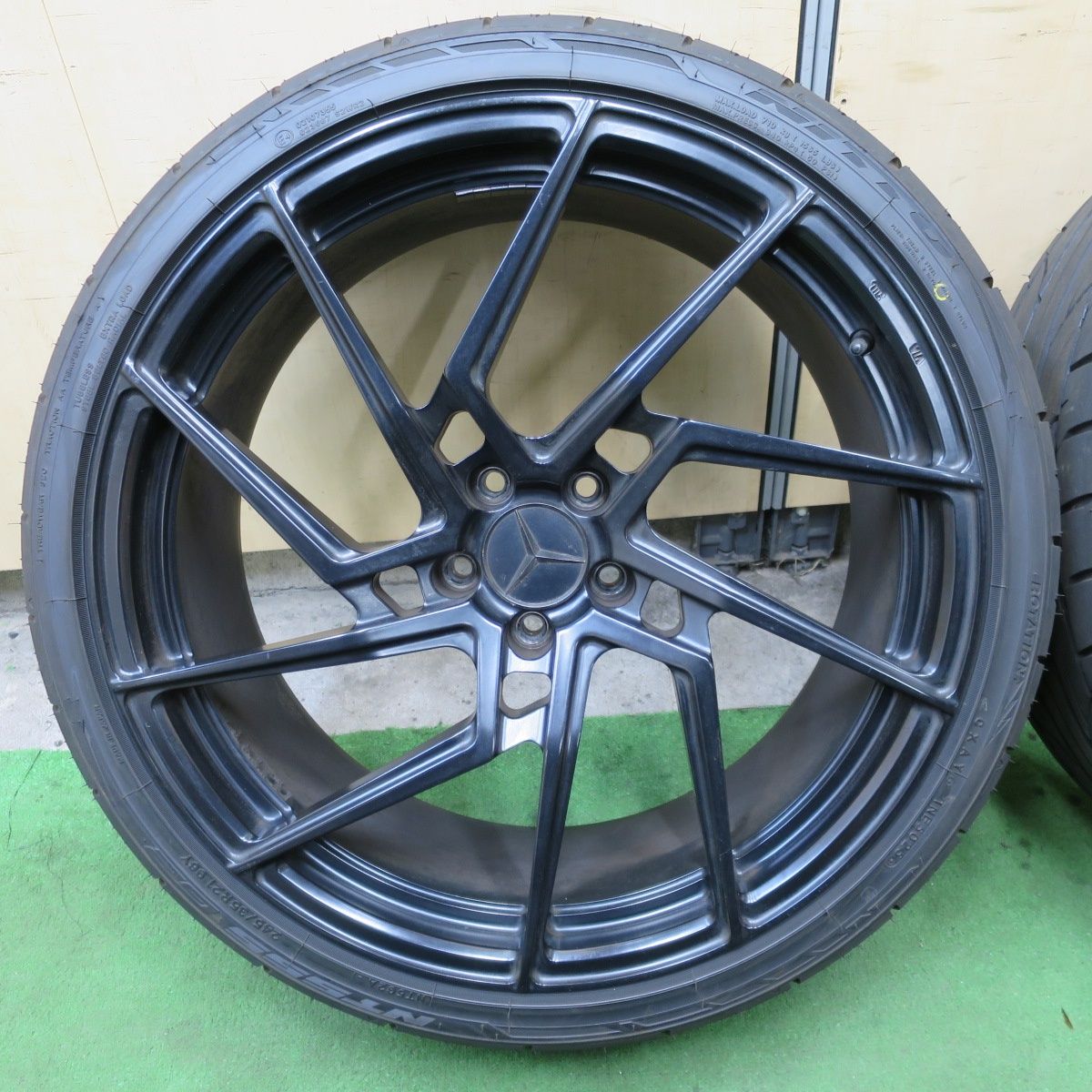 バリ溝！25年！ほぼ10分☆ベンツ 等 T&T FORGED 245/35R21 285/30R21 