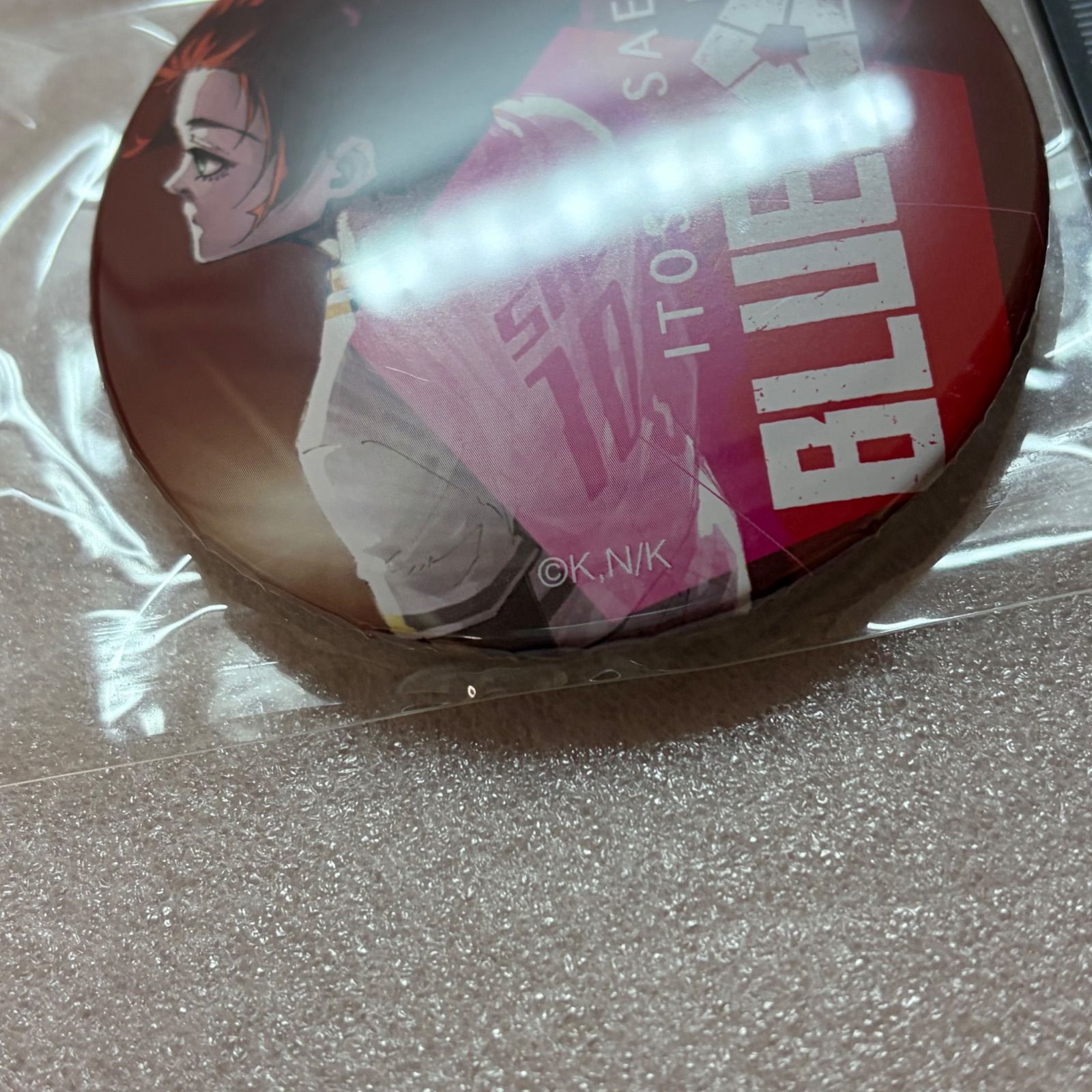 糸師冴 直径75mm 缶バッジ くじ引き堂 ブルーロックくじ 青い監獄 入寮