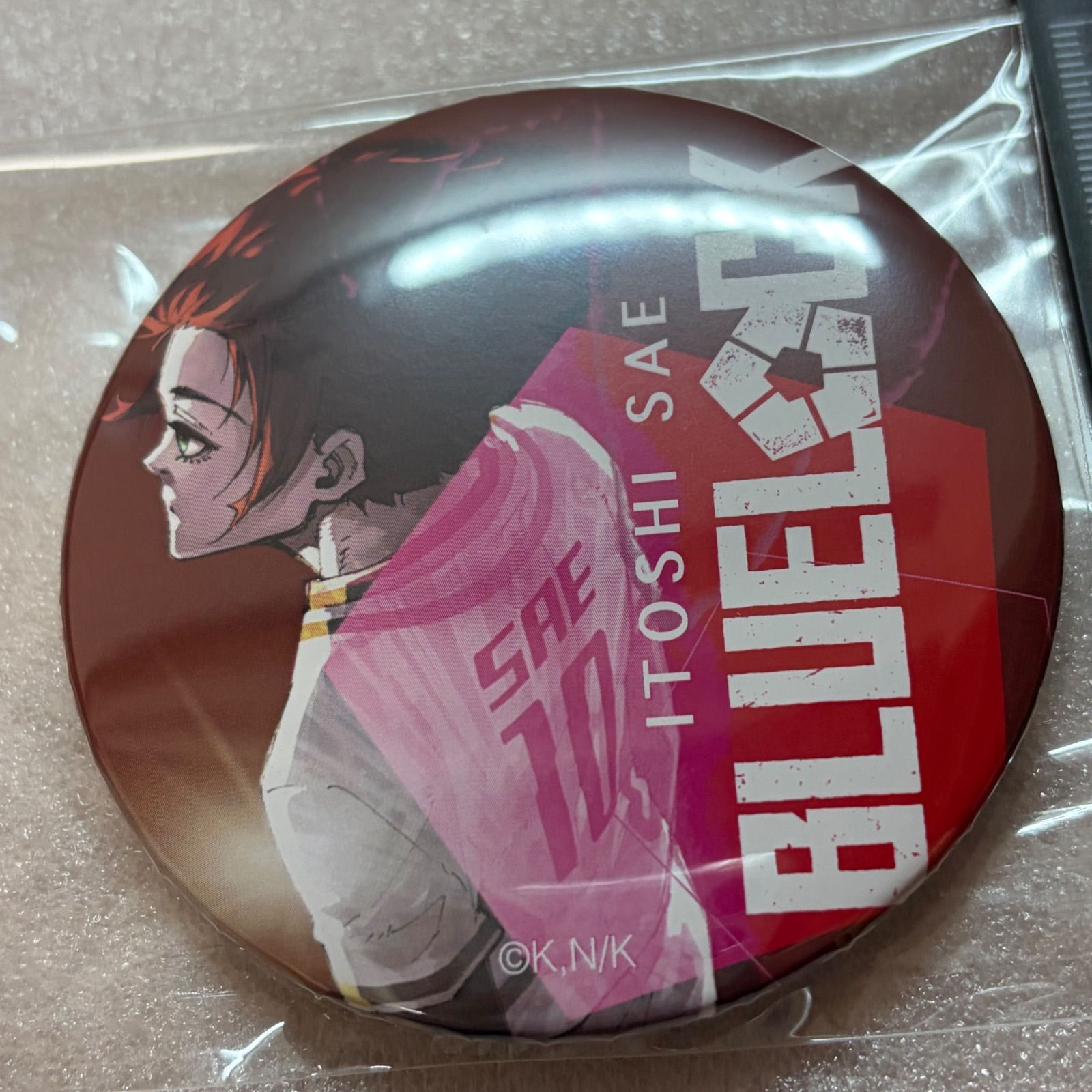 糸師冴 直径75mm 缶バッジ くじ引き堂 ブルーロックくじ 青い監獄 入寮