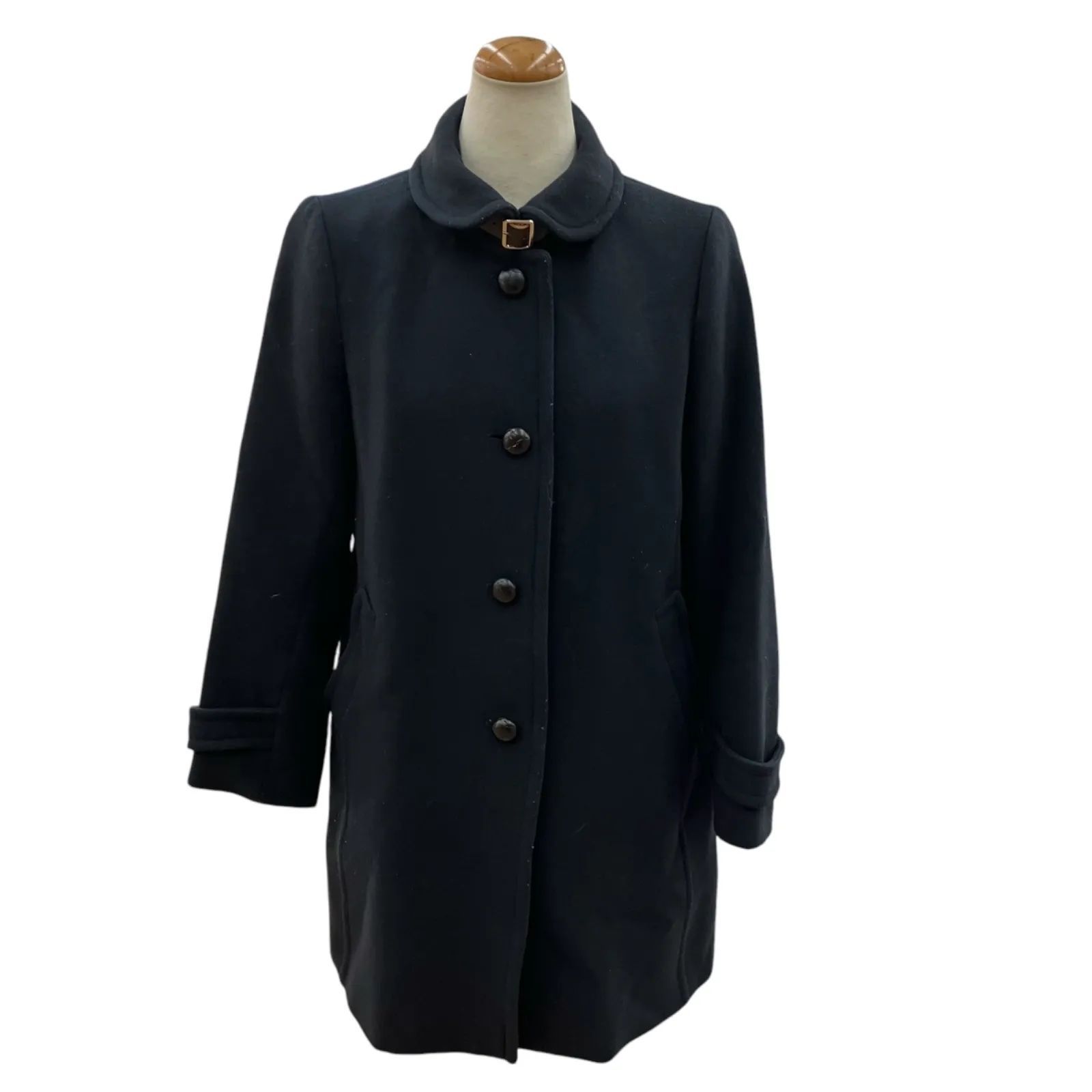 186000 現状品 MACKINTOSH PHILOSOPHY マッキントッシュ フィロソフィー ロングコート 濃紺コート　38サイズ [A1000025380766A] 186000 現状品 MACKINTOSH PHILOSOPHY マッキントッシュ