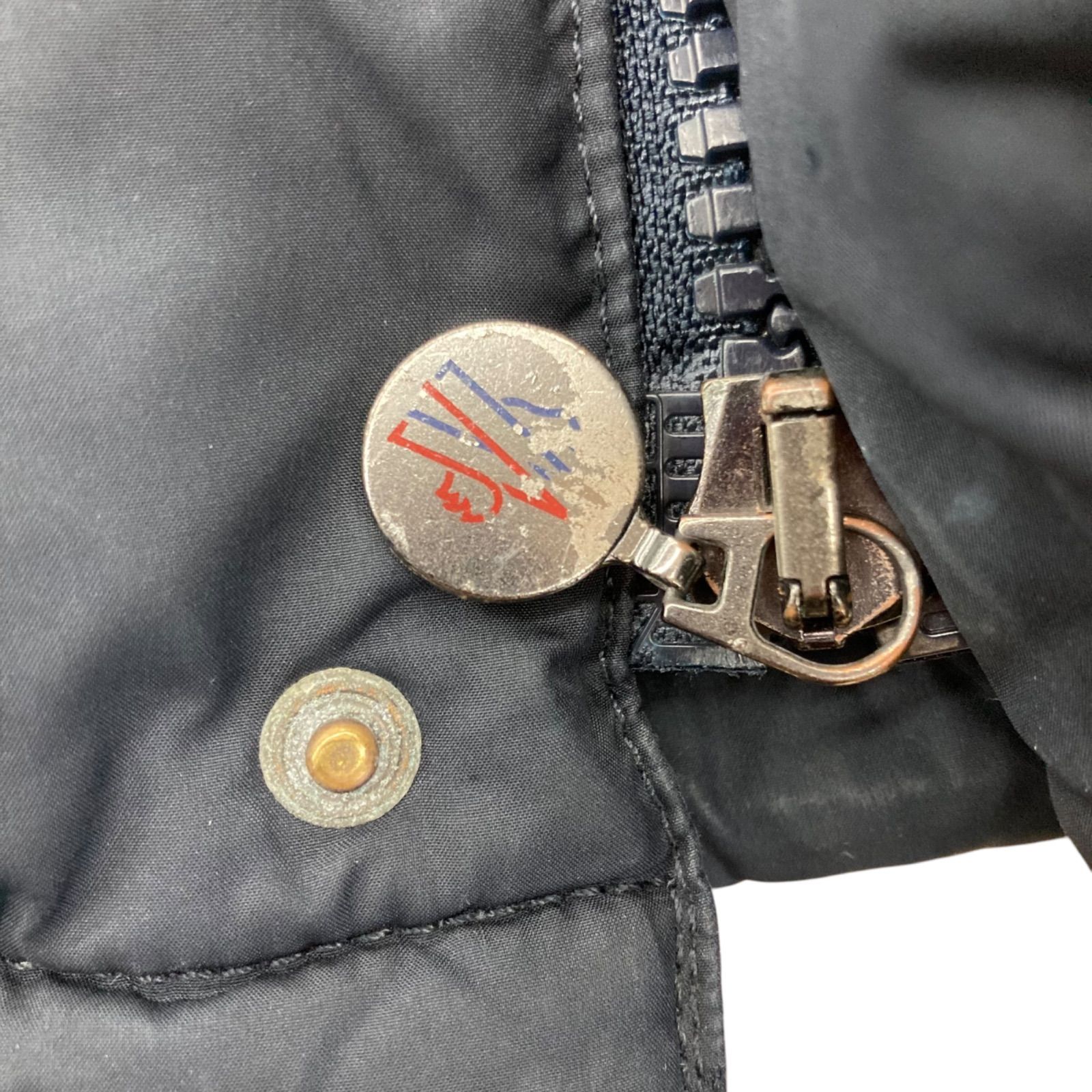 186005 現状品 MONCLER モンクレール アウター ブラック ナイロン 