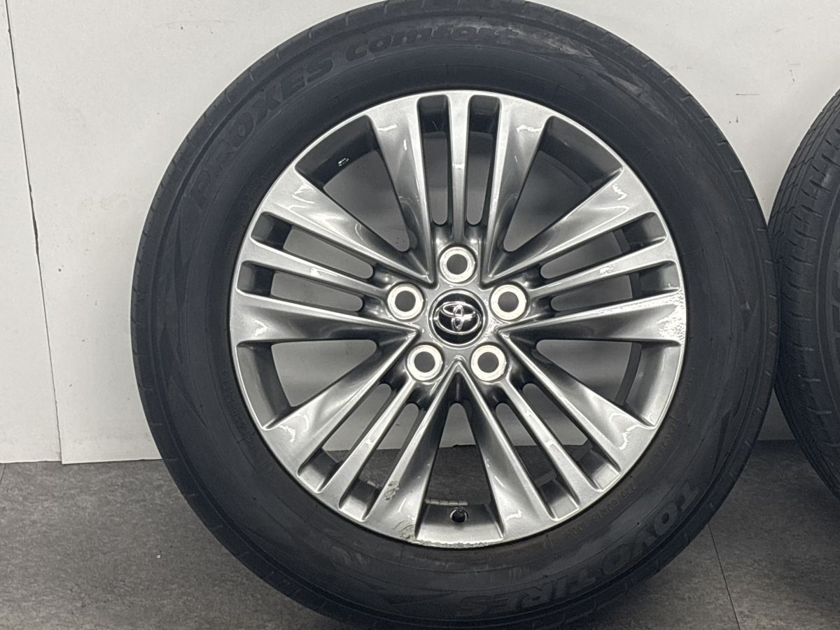 交換用に】トヨタ 40 アルファード Z 純正 18in 7J +40 PCD120