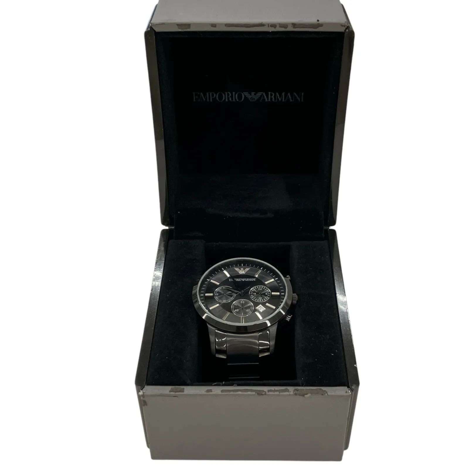 186005 電池切れ EMPORIO ARMANI エンポリオアルマーニ 腕時計 
