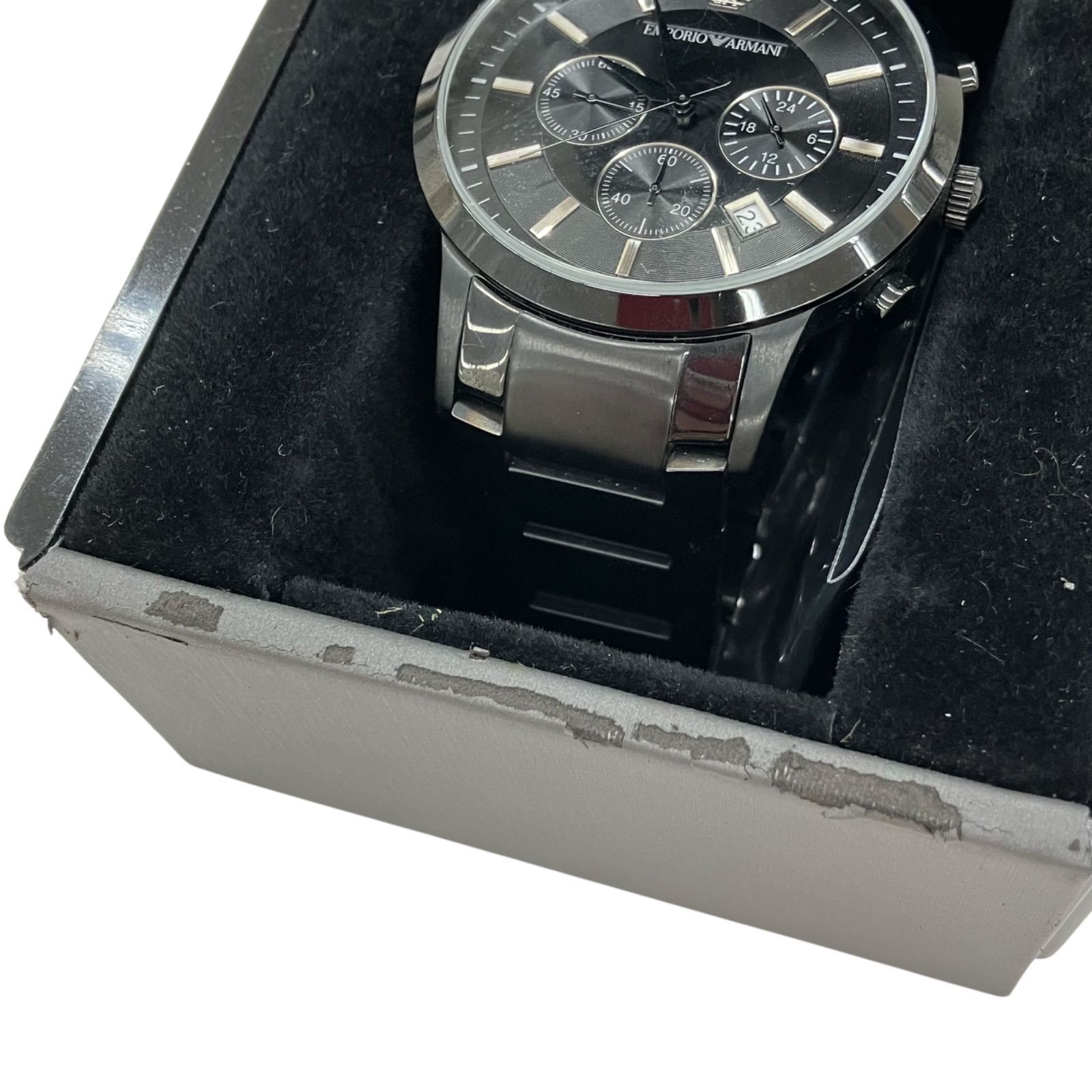 186005 電池切れ EMPORIO ARMANI エンポリオアルマーニ 腕時計 