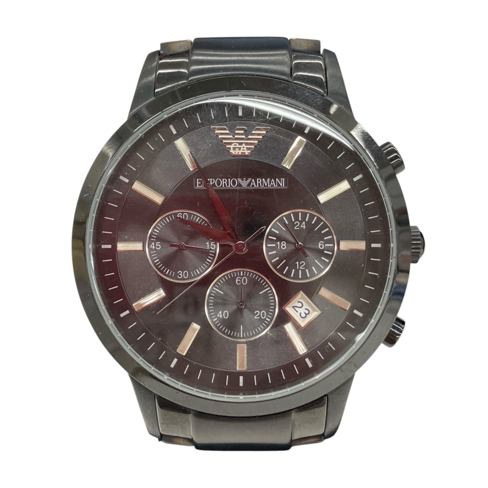 186005 電池切れ EMPORIO ARMANI エンポリオアルマーニ 腕時計 