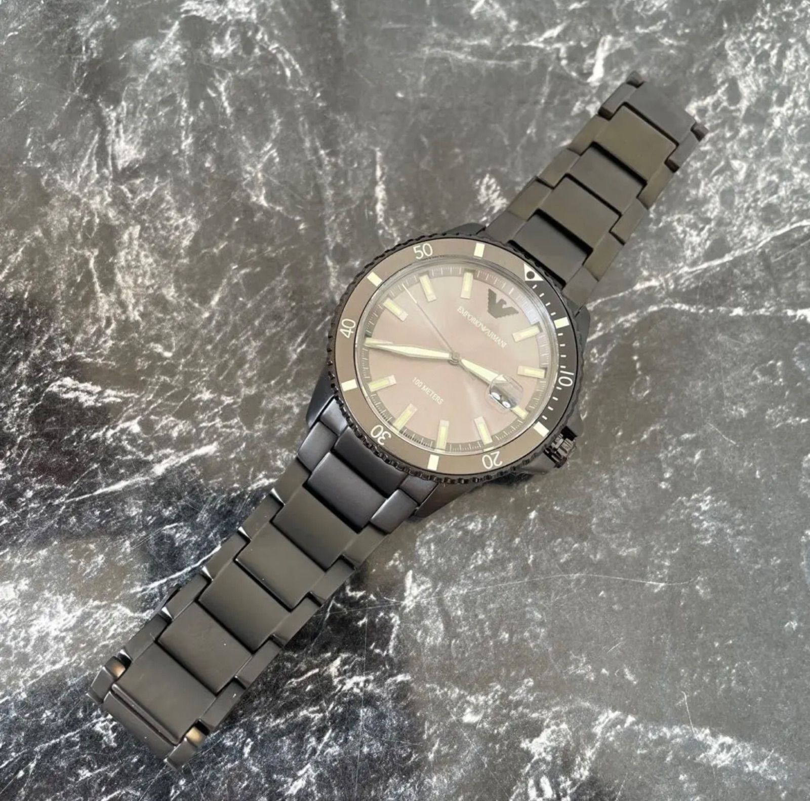エンポリオ アルマーニ 腕時計 EMPORIO ARMANI 時計 ダイバー メンズ