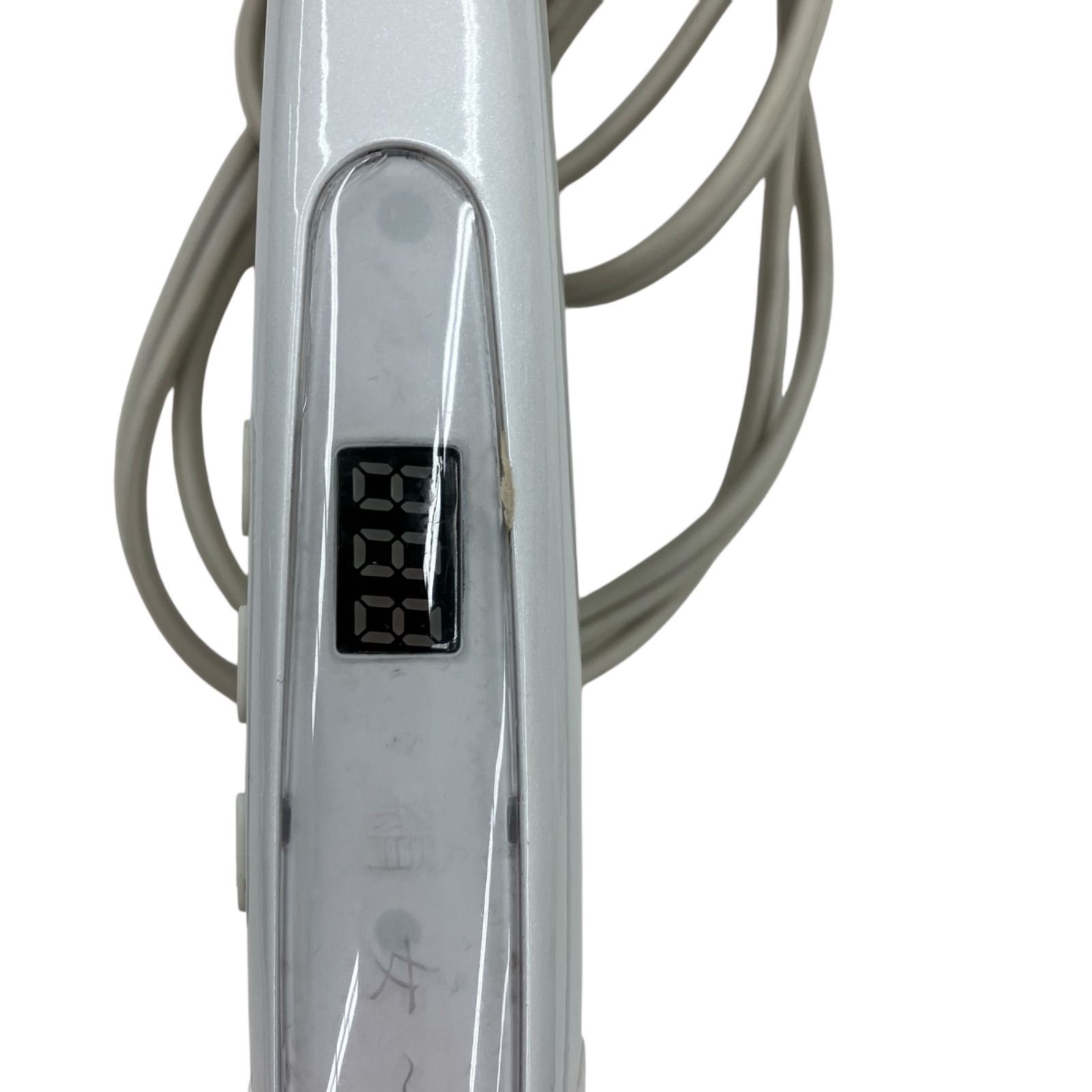 186000 通電確認のみ KINUJO ストレートヘアアイロン LM‐125 ホワイト 