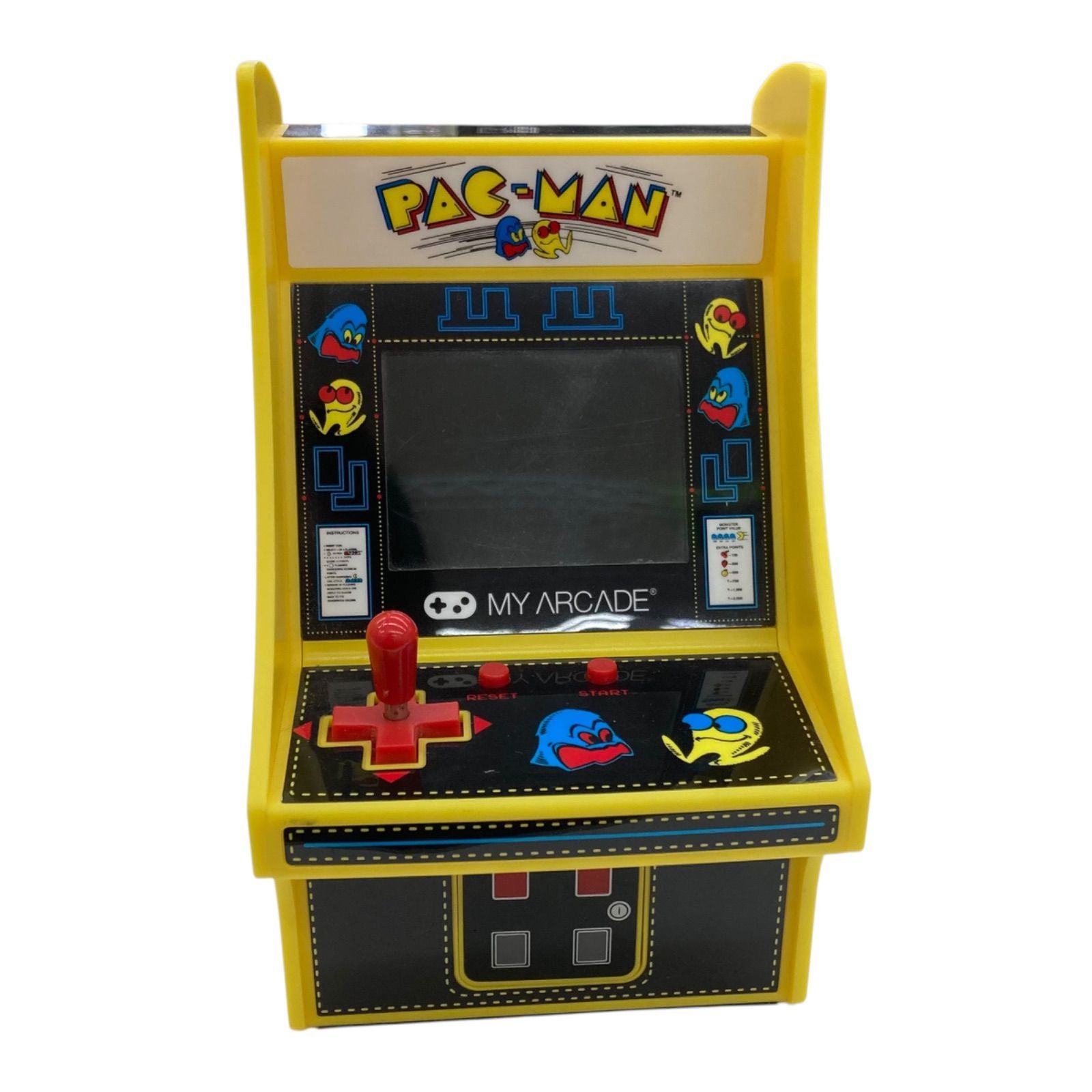 186000 現状品 BANDAI バンダイナムコ ミニレトロゲーム パックマン 