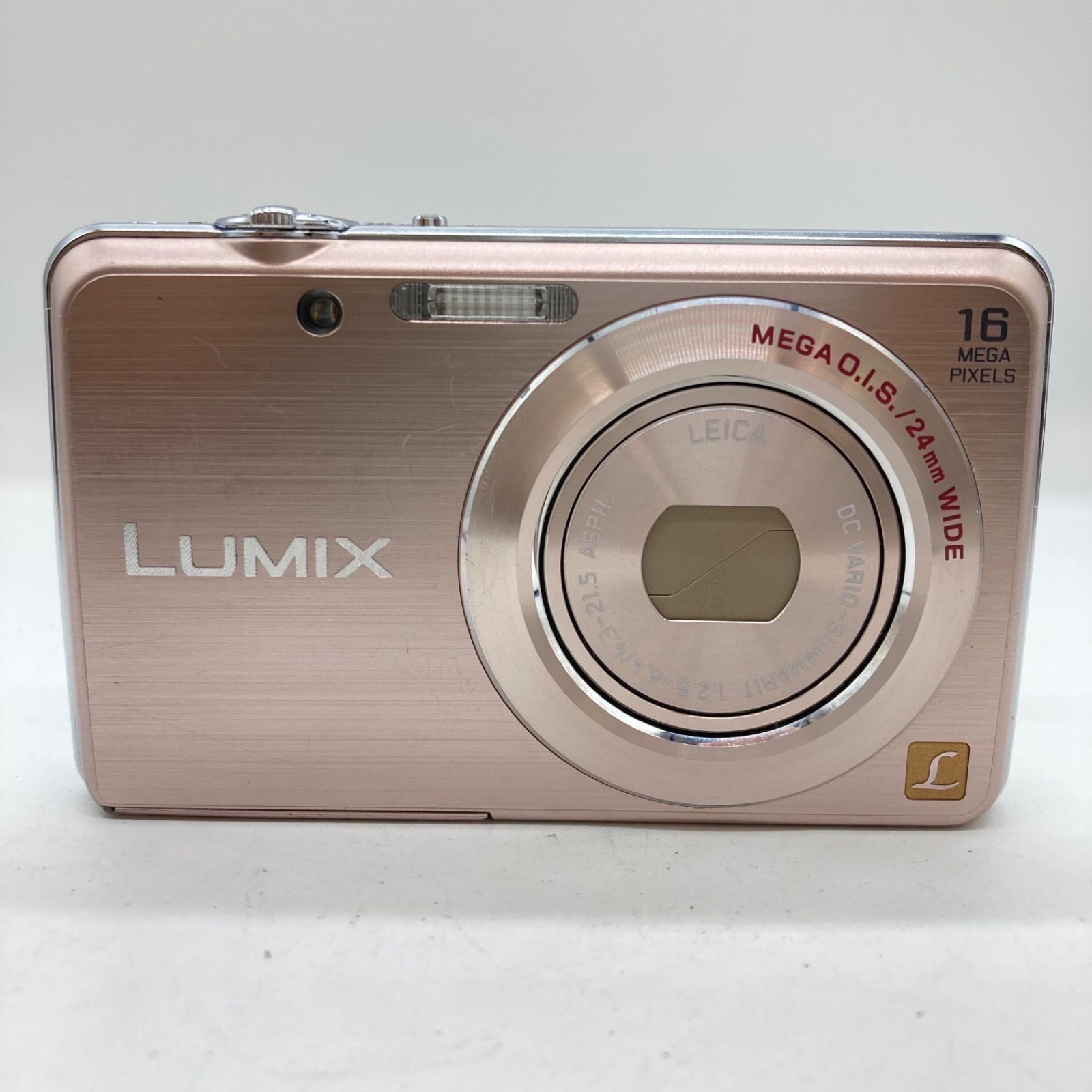 TB289【動作未確認】Panasonic デジタルカメラ LUMIX DMC-FH8 ピンク