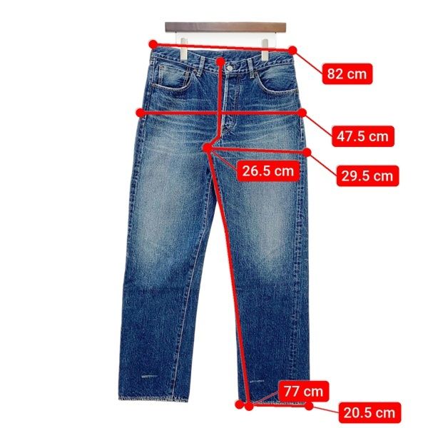 MINE DENIM マインデニム L.Straight 5pocket デニムパンツ ストレート 