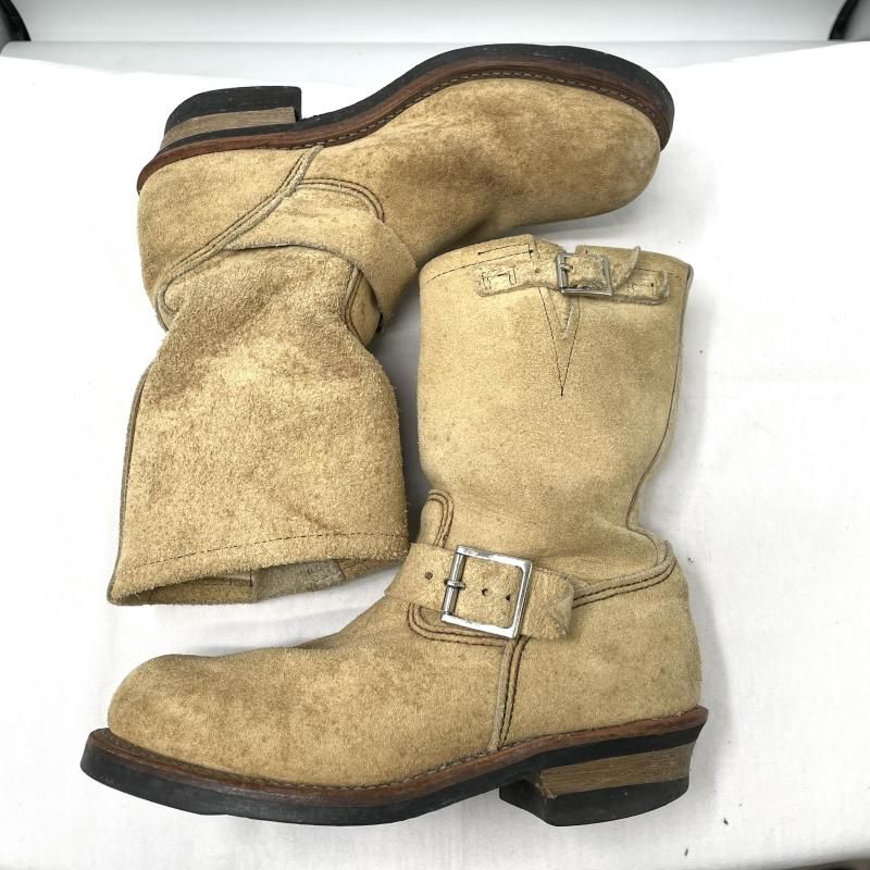 中古】RED WING 14年製 スエードエンジニアブーツ サイズ25.5cm