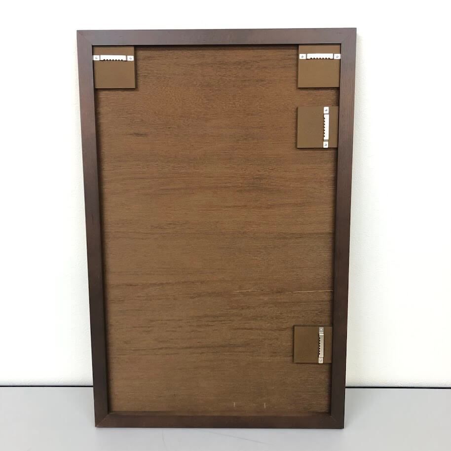 ss8506 【中古】 ウォールミラー ダークブラウン 47×72cm 壁掛け 鏡 ss8506 【中古】 ウォールミラー ダークブラウン 47×72cm 壁掛け 鏡