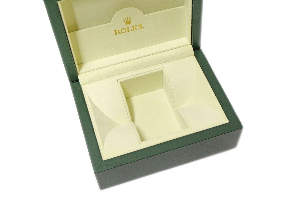 純正 ROLEX ロレックス 空箱 68.00.08 グリーン 期間限定送料無料】 純正 ROLEX グリーン 68.00.08 緑 空箱 ケース