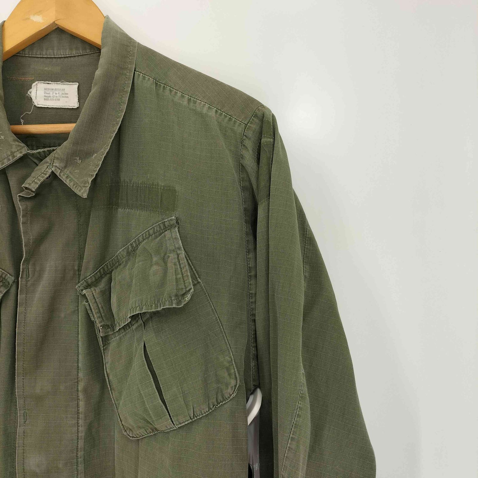 ユーエスアーミー U.S. ARMY 70s 70年会計 5th Jungle Fatigue Jacket 
