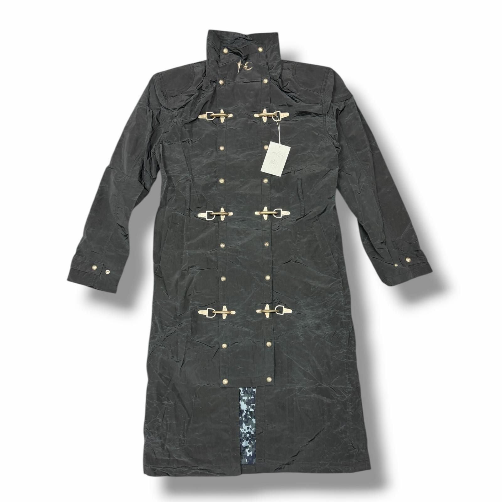 メンズ 未使用 THUG CLUB 25SS Scarred Bio Soldier Trench Coat