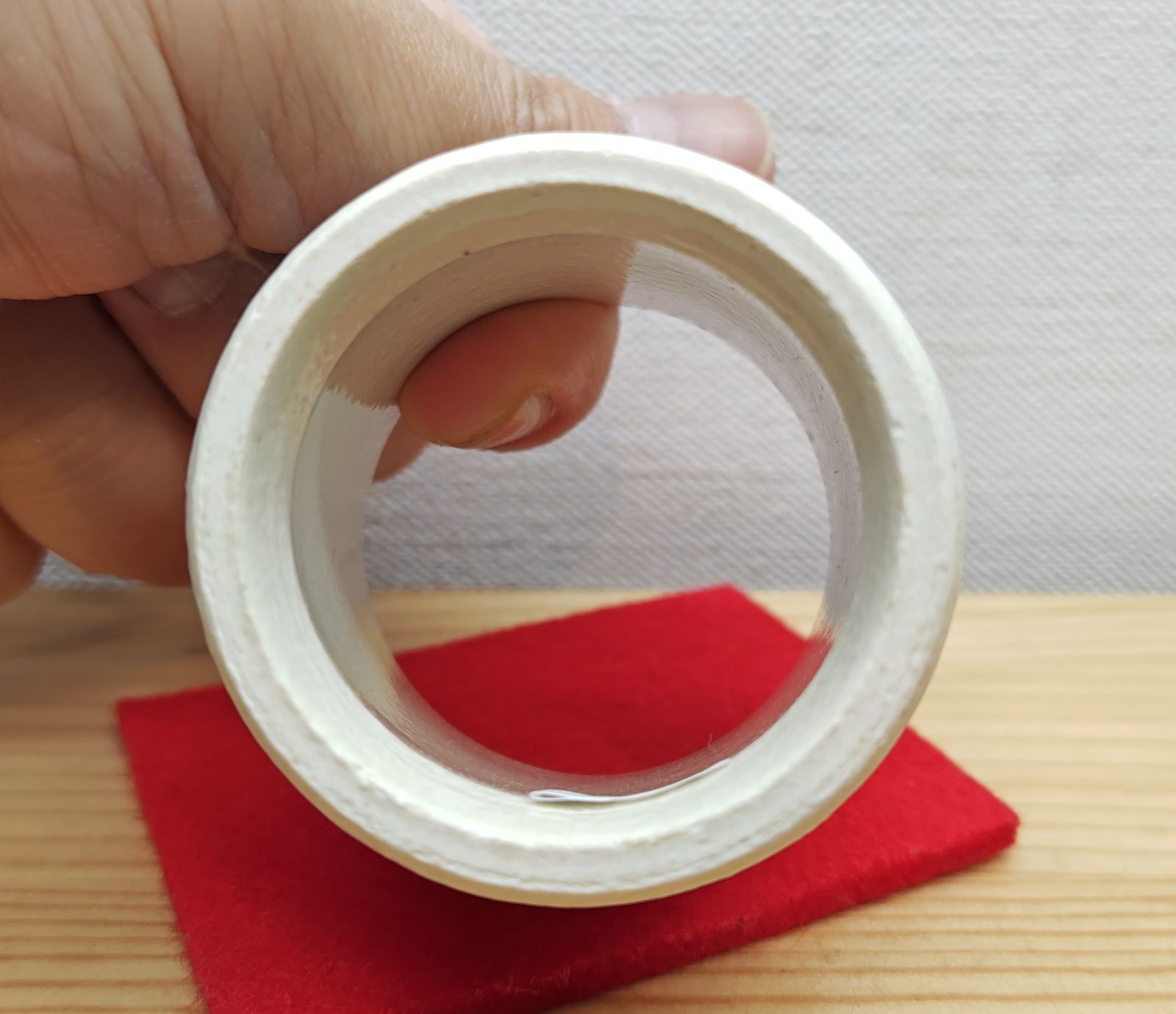 逢絢亭・新品】茶道具 蓋置 京焼 乾山 菖蒲の図 手塚桐鳳 共箱入り