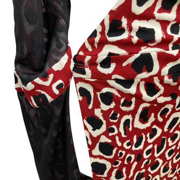 ○◇ グッチ GUCCI カシュクールワンピース 長袖 Vネック ロング