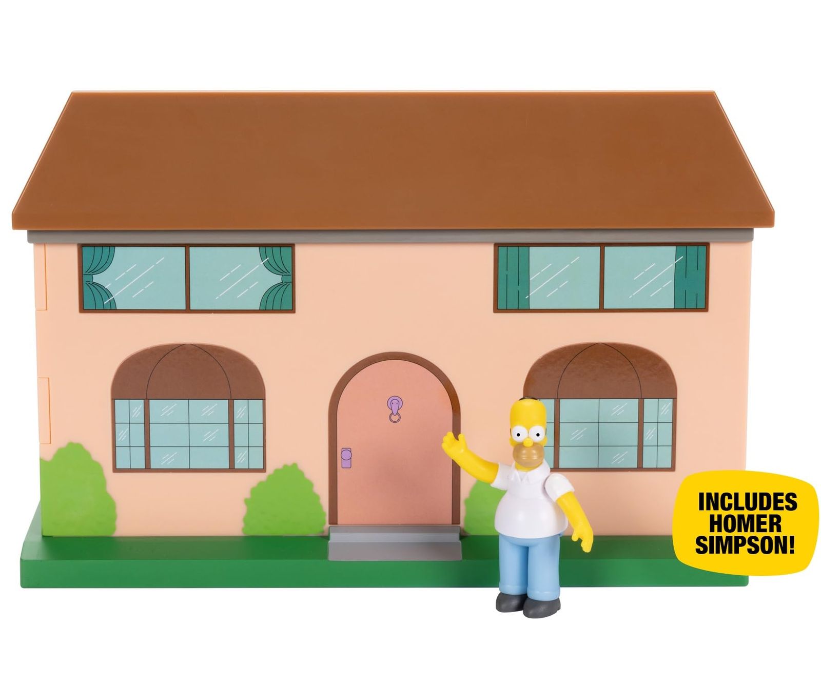 The Simpsons リビングルーム ジオラマハウス Playset