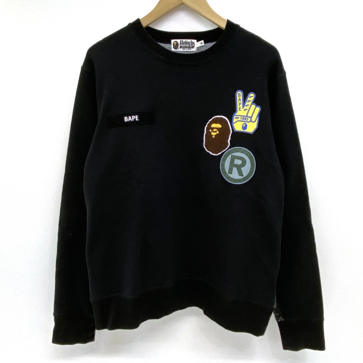 A BATHING APE アベイシングエイプ スウェット Jacquard Relaxed Fit 