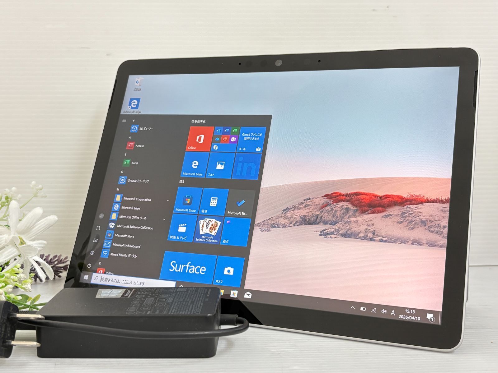 良品 バッテリー良好】Microsoft Surface GO2 model:1927『Core m3 