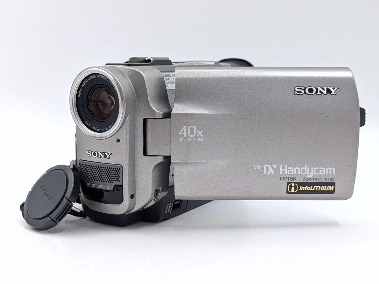 ＜動作＞SONY DCR-TRV7 Mini-DV Sony Handycam DCR-TRV7 miniDV Video Camera Digital Zoom120x 4.0