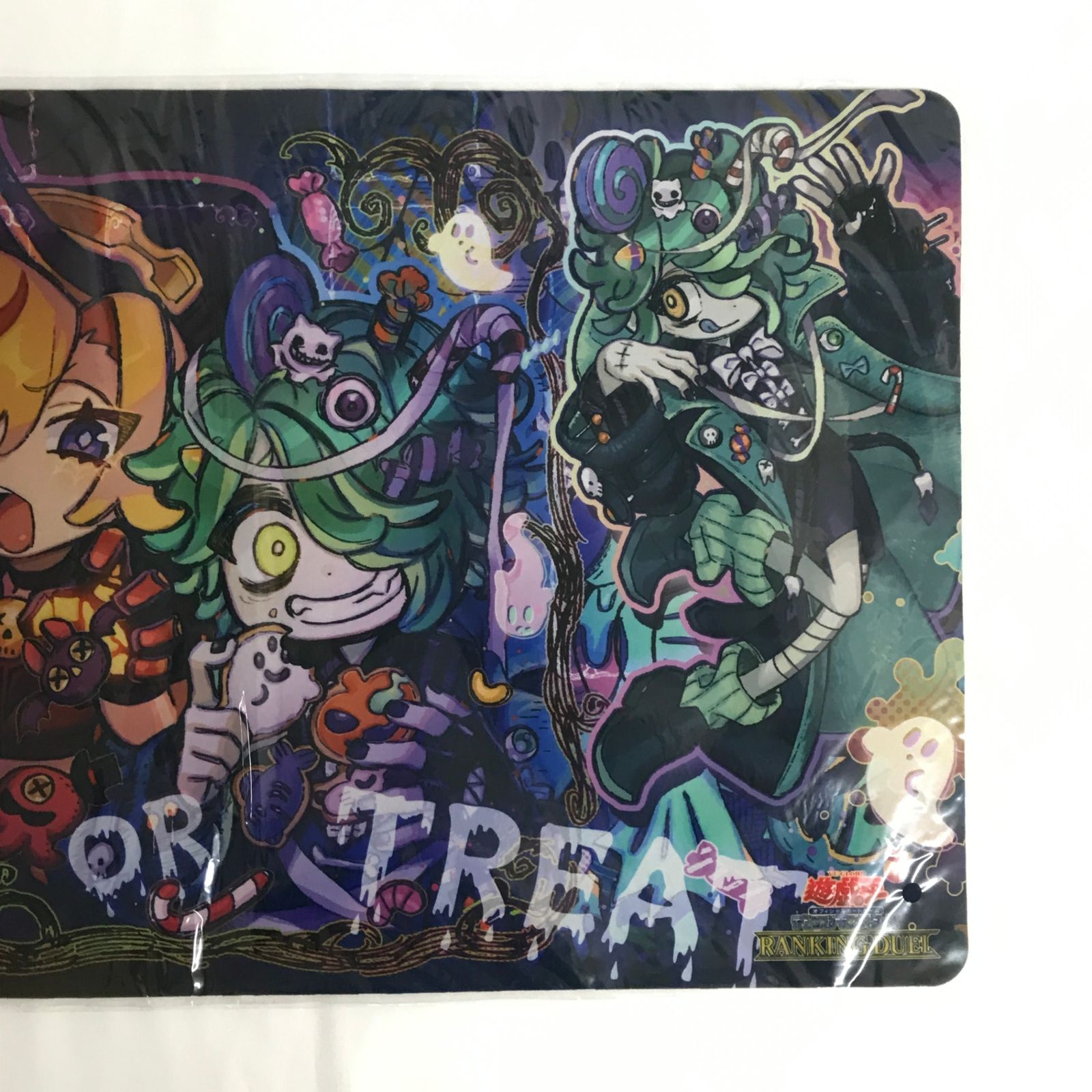 遊戯王OCG プレイマット TRICK OR TREAT ランキングデュエル 遊戯王 Trick or Treat! プレイマット ランキングデュエル上位賞 or
