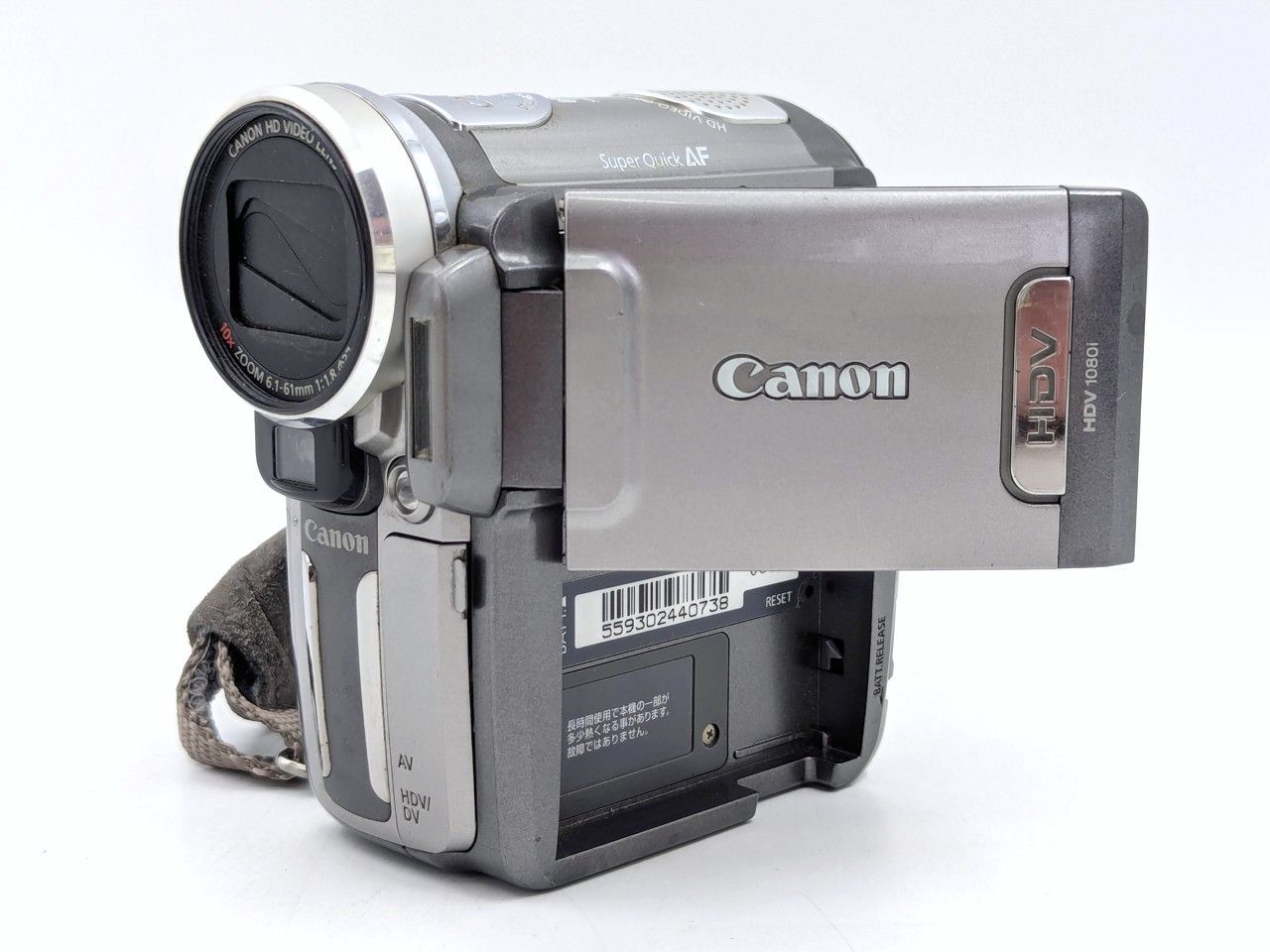 miniDVのダビングに！ Canon キャノン ビデオカメラ iVIS HV10 7日間